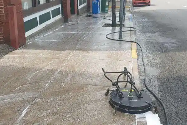 Pressure washing by Powerwash Bros